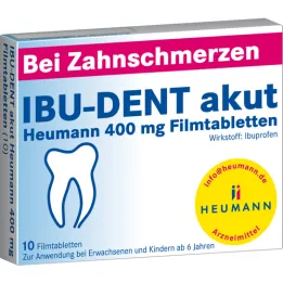 IBU-DENT akut Heumann 400 mg film kaplı tablet, 10 adet