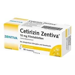 CETIRIZIN Zentiva 10 mg film kaplı tablet, 50 adet
