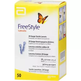 FREESTYLE Lansetler, 50 adet