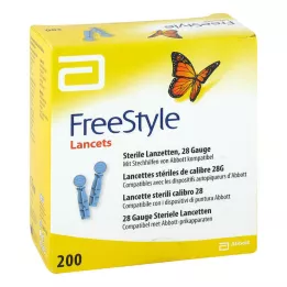 FREESTYLE Lansetler, 200 adet