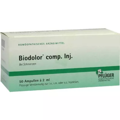 BIODOLOR komp.Enj.ampuller, 50X2 ml BIODOLOR komp.Enj.ampuller, 50X2 ml