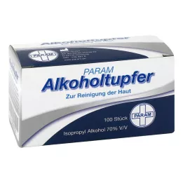 ALKOHOLTUPFER Param, 100 adet