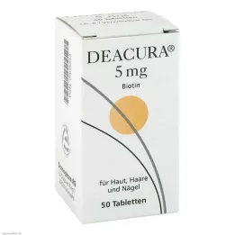 DEACURA 5 mg tabletler, 50 adet