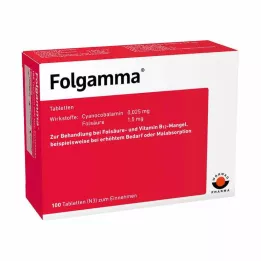 FOLGAMMA Tabletler, 100 adet