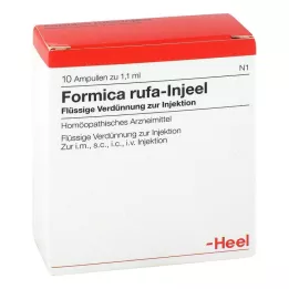 FORMICA RUFA INJEEL Ampuller, 10 adet