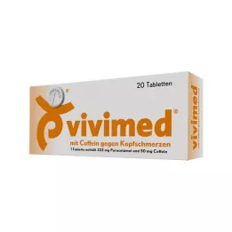 VIVIMED kafeinli baş ağrısı tabletleri, 20 adet