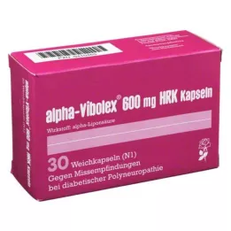 ALPHA VIBOLEX 600 mg HRK yumuşak kapsül, 30 adet