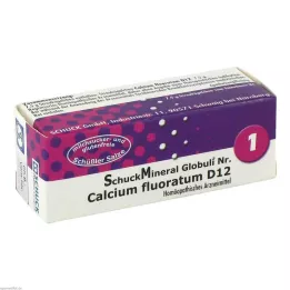 SCHUCKMINERAL Kürecikler 1 Kalsiyum fluoratum D12, 7,5 g