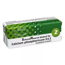 SCHUCKMINERAL Kürecikler 2 Kalsiyum fosforikum D 12, 7,5 g