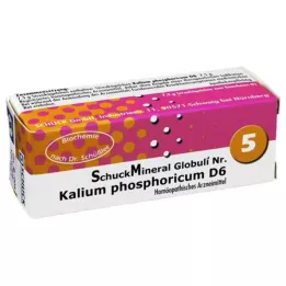 SCHUCKMINERAL Kürecikler 5 Kalium fosforikum D6, 7,5 g