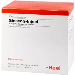 GINSENG INJEEL Ampuller, 100 adet