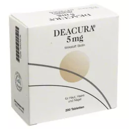 DEACURA 5 mg tabletler, 200 adet