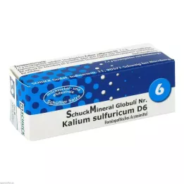SCHUCKMINERAL Kürecikler 6 potasyum sülfürikum D6, 7,5 g