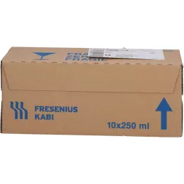 GLUCOSTERIL %5 cam şişe infüzyon solüsyonu, 10X250 ml