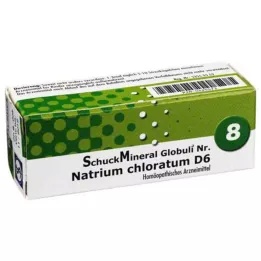 SCHUCKMINERAL Kürecikler 8 sodyum kloratum D6, 7,5 g