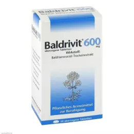 BALDRIVIT 600 mg kaplı tabletler, 50 adet
