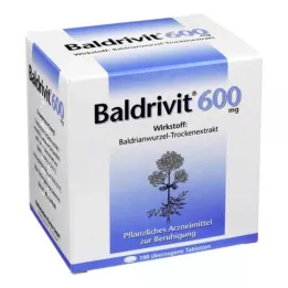 BALDRIVIT 600 mg kaplamalı tabletler, 100 adet