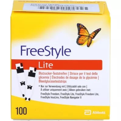 FREESTYLE Kodlamadan Lite Test Şeritleri, 100 ST