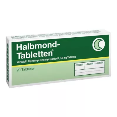 HALBMOND Tabletler, 20 saat HALBMOND Tabletler, 20 saat