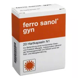 FERRO SANOL Gyn Hartkaps.m.msr.überz.Pelets, 20 St