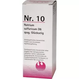 NR.10 Natrum sülfürikum D 6 spag.Glückselig, 100 ml
