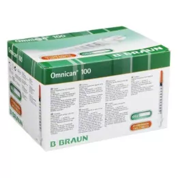 OMNICAN insülinsp.1 ml U100 M.KAN.0.30x8 mm Single, 100x1 ST