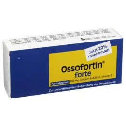 OSSOFORTIN forte çiğneme tabletleri, 60 adet