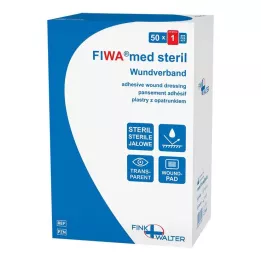 WUNDVERBAND steril 10x20 cm, 50 adet