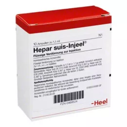 HEPAR SUIS Injeel ampuller, 10 adet