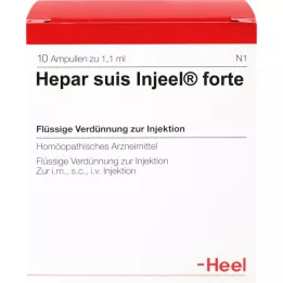 HEPAR SUIS Injeel forte ampuller, 10 adet