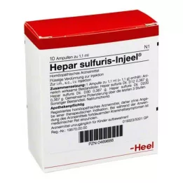 HEPAR SULFURIS INJEEL Ampuller, 10 adet