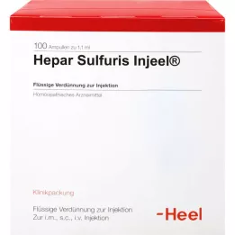 HEPAR SULFURIS INJEEL Ampuller, 100 adet