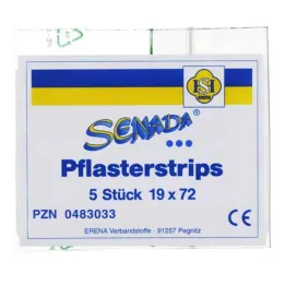 Senada alçı bantları 19x72 mm, 5 adet