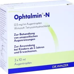 OPHTALMIN-N göz damlası, 3X10 ml