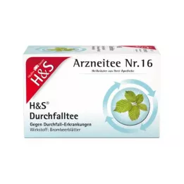 H&S İshal çayı filtre poşetleri, 20X1,5 g