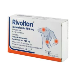 RIVOLTAN Şeytanın pençesi 480 mg film kaplı tablet, 100 adet