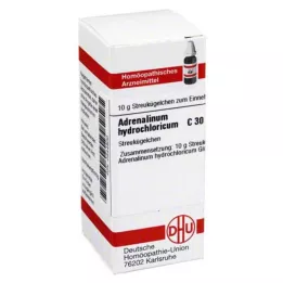 ADRENALINUM HYDROCHLORICUM C 30 kürecikler, 10 g