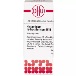 HISTAMINUM hidroklorikum D 15 kürecik, 10 g
