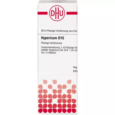 HYPERICUM D 15 Seyreltme, 20 ml HYPERICUM D 15 Seyreltme, 20 ml