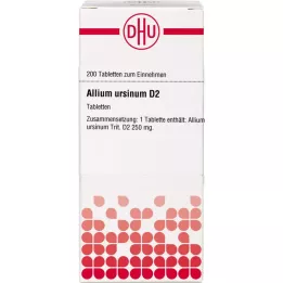 ALLIUM URSINUM D 2 tablet, 200 adet