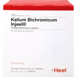 KALIUM BICHROMICUM INJEEL Ampuller, 100 adet