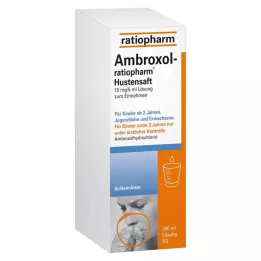 AMBROXOL-ratiopharm öksürük şurubu, 250 ml