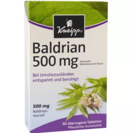 KNEIPP Valerian 500 kaplı tablet, 90 adet