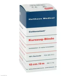 KURZZUGBINDE Cottonelast 12 cmx5 m, 1 adet