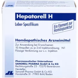HEPATORELL H ampulleri, 10X2 ml