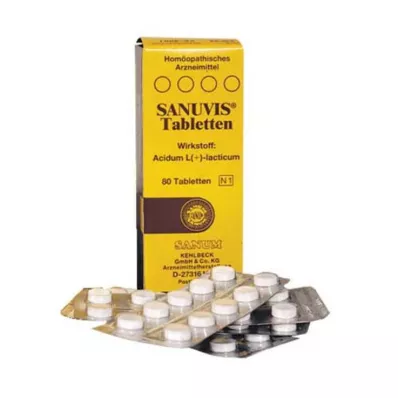 SANUVIS Tabletler, 80 adet SANUVIS Tabletler, 80 adet