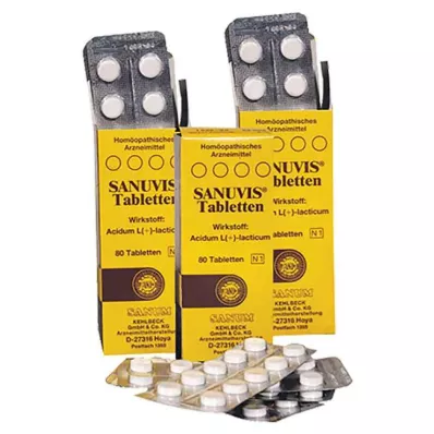 SANUVIS Tabletler, 3X80 adet