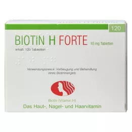 BIOTIN H forte tabletler, 120 adet