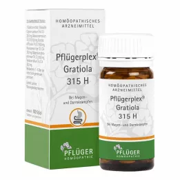 PFLÜGERPLEX Gratiola 315 H tabletler, 100 adet