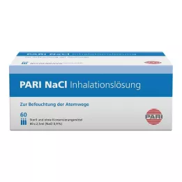 PARI NaCl inhalasyon solüsyonu ampulleri, 60X2,5 ml